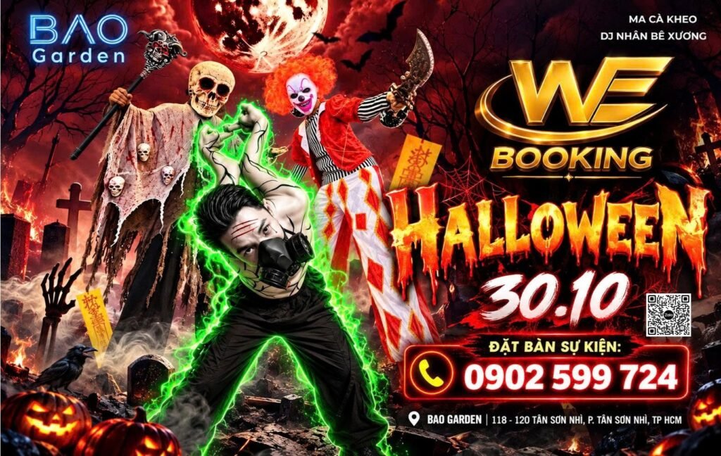 Halloween Báo Garden 30/10/2026: Ma Cà Kheo Và Dị Nhân Bê Xương