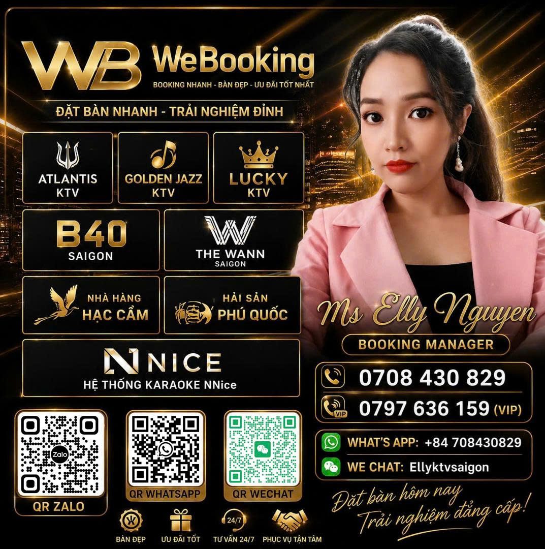 WeBooking - Elly Nguyễn - Booking Manager All Saigon