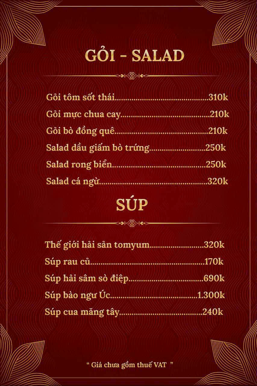303 Garden Station Menu Nhà Hàng 2