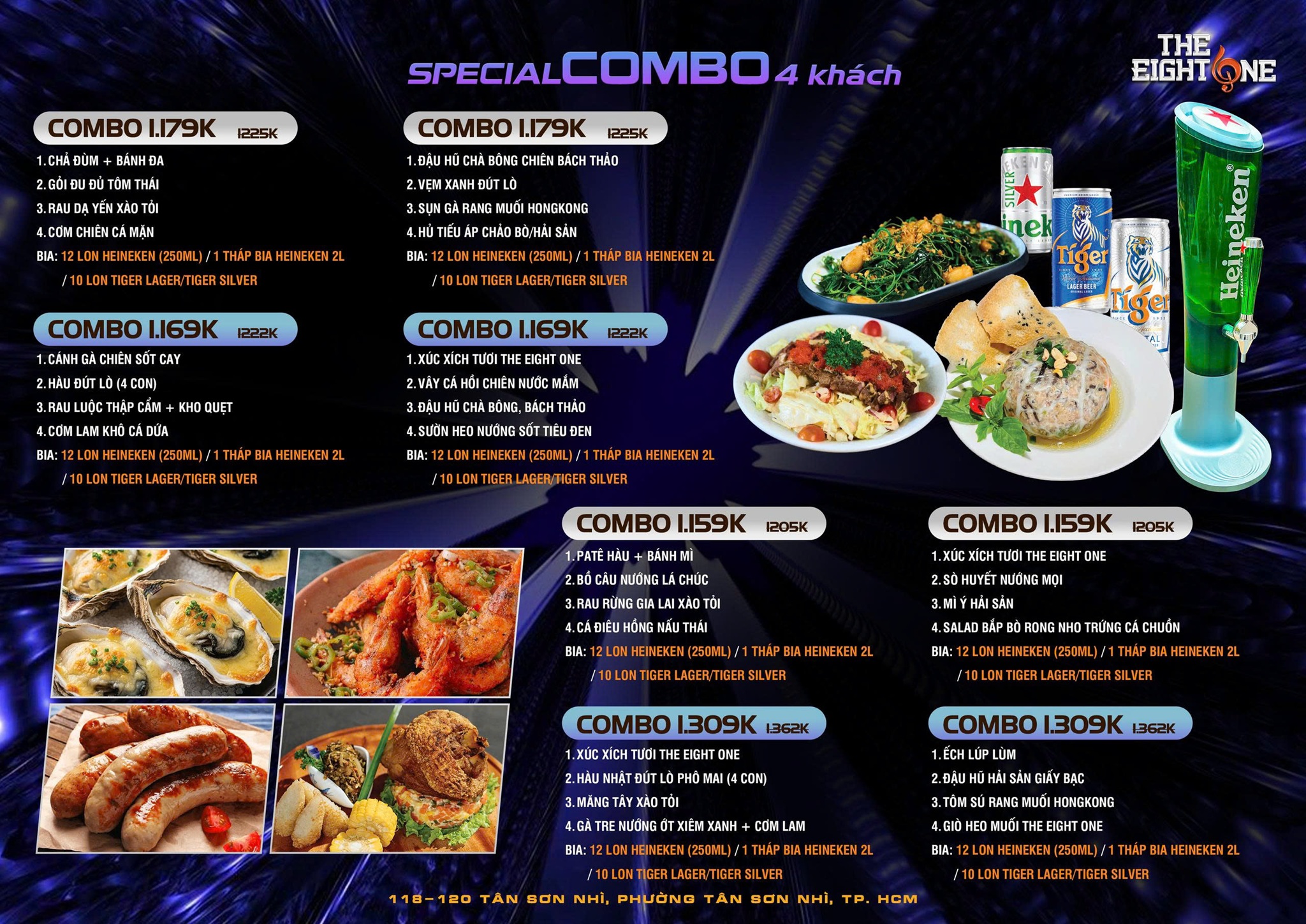 Combo Menu The E81 Tân Phú