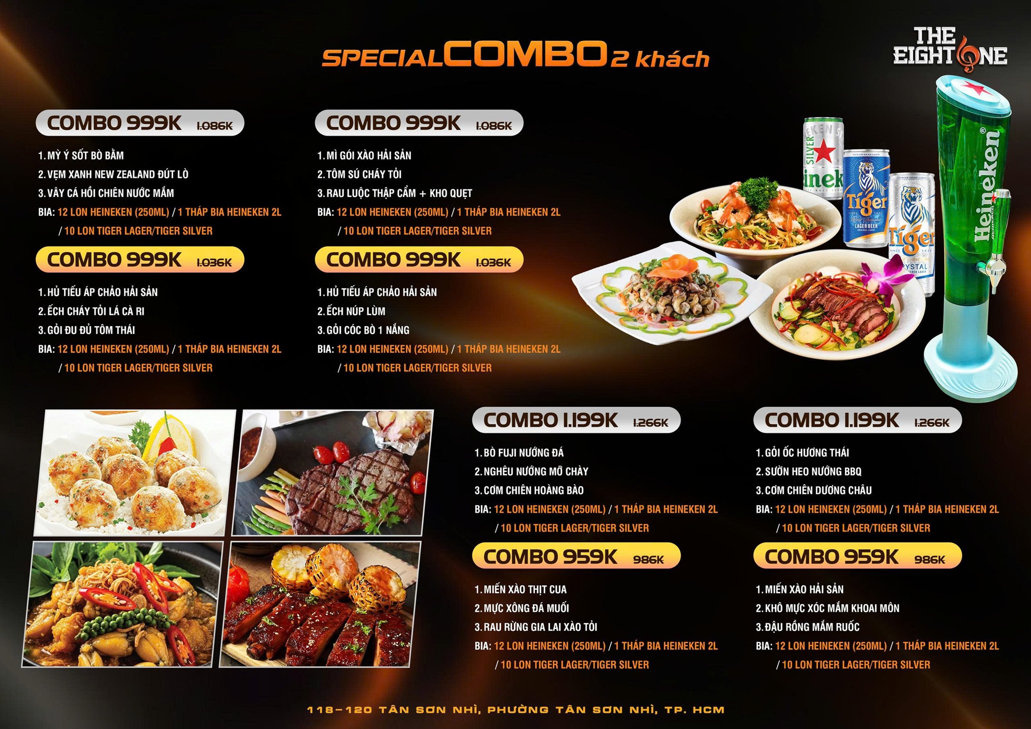 Đặt Combo Menu The E81 Tân Phú