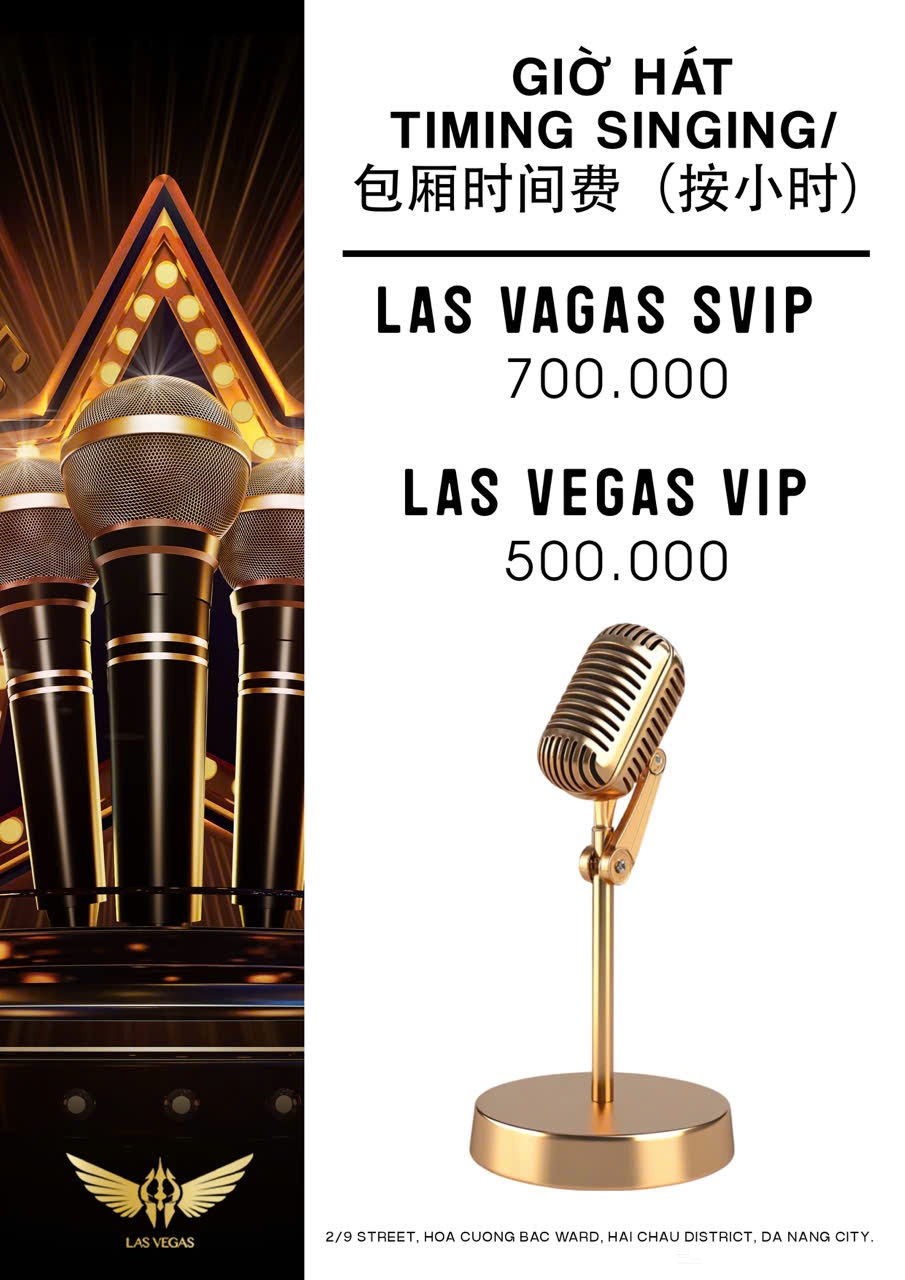 Giờ Hát Karaoke KTV Las Vegas VIP