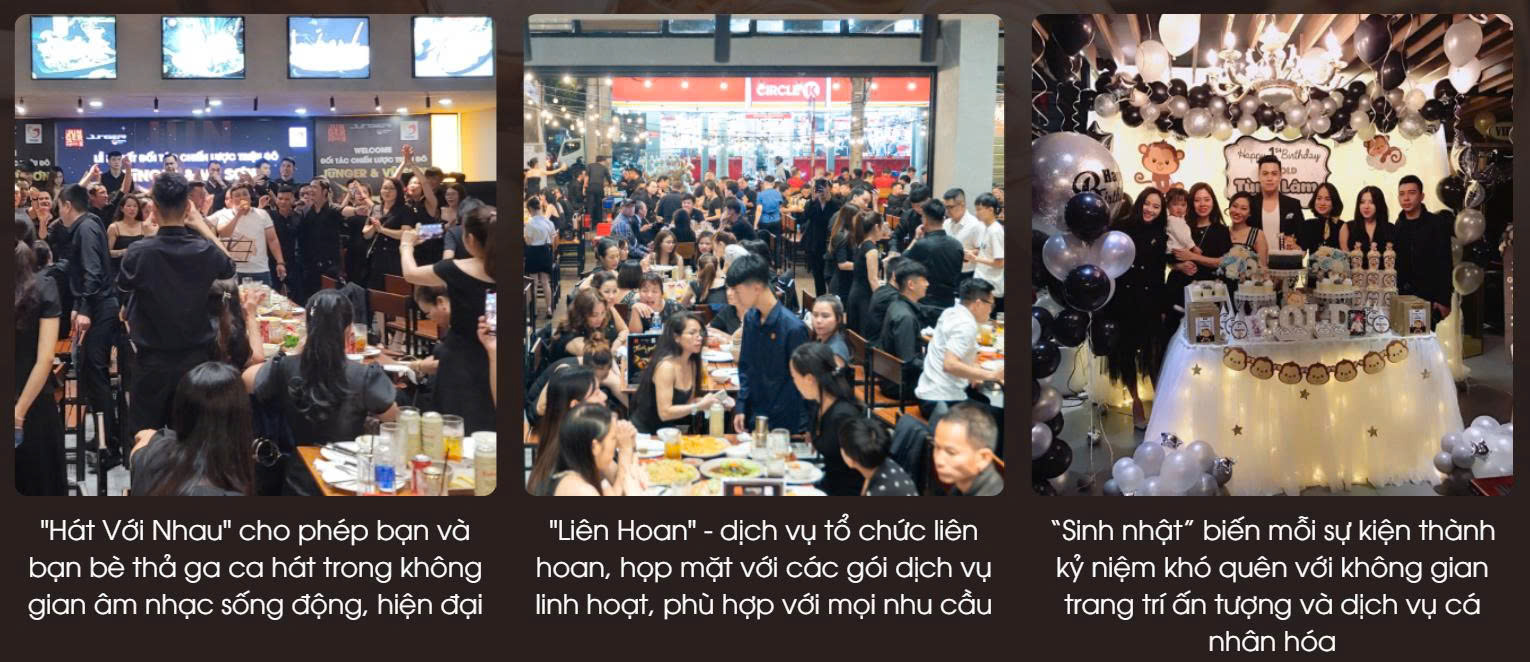 hình ảnh đặt tiệc Beer House