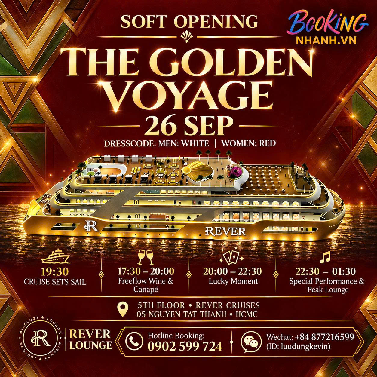 Hình Ảnh Rever Lounge Saigon Soft Opening