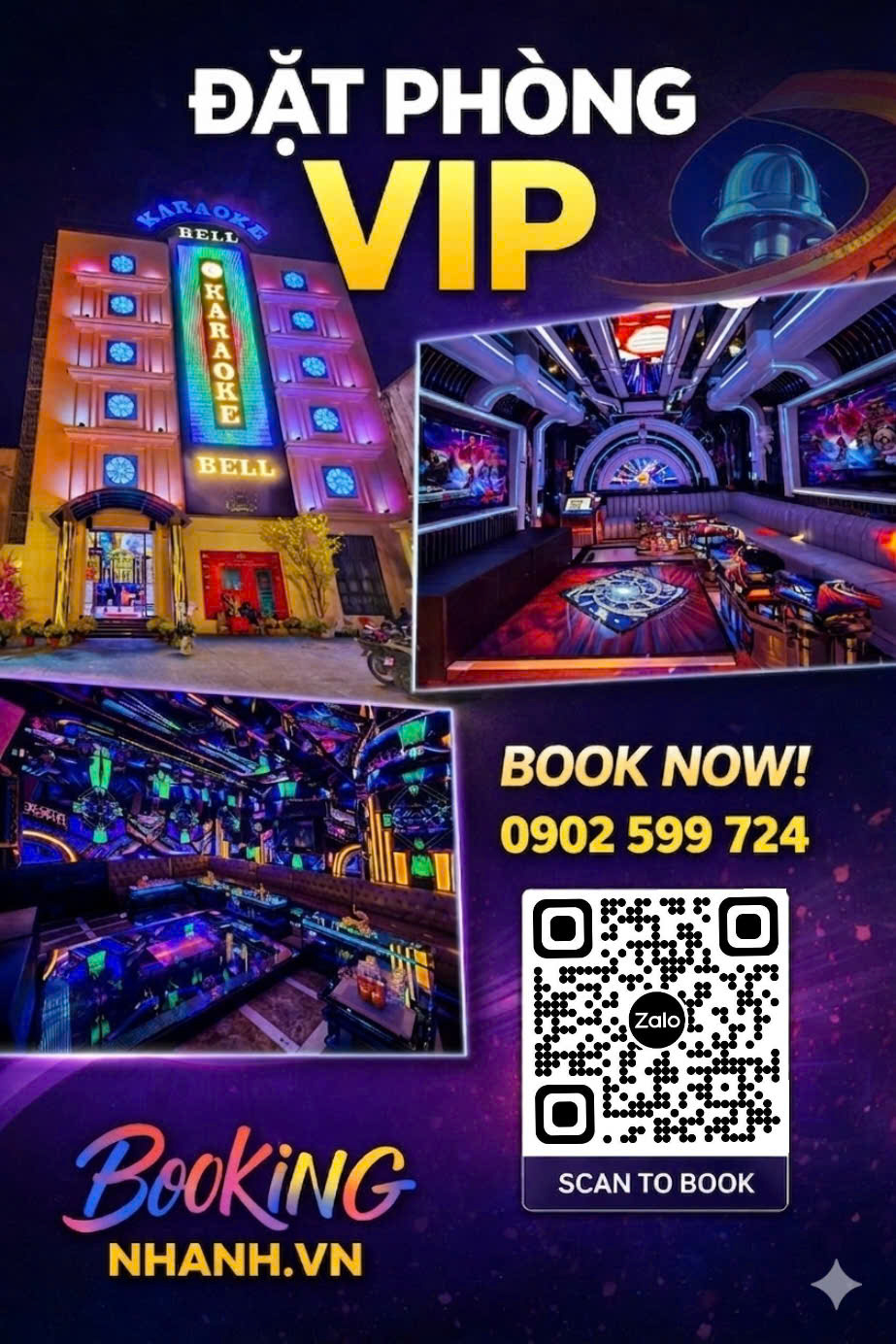 Hình Poster Karaoke Golden Bell Nguyễn Văn Quá