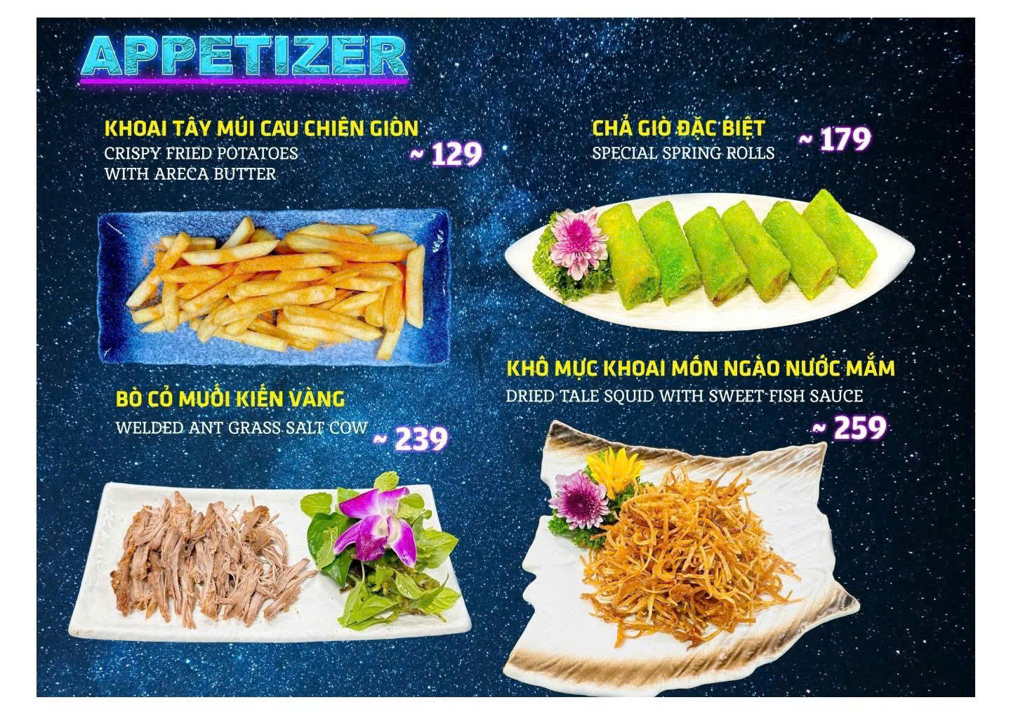 love garden gò vấp menu