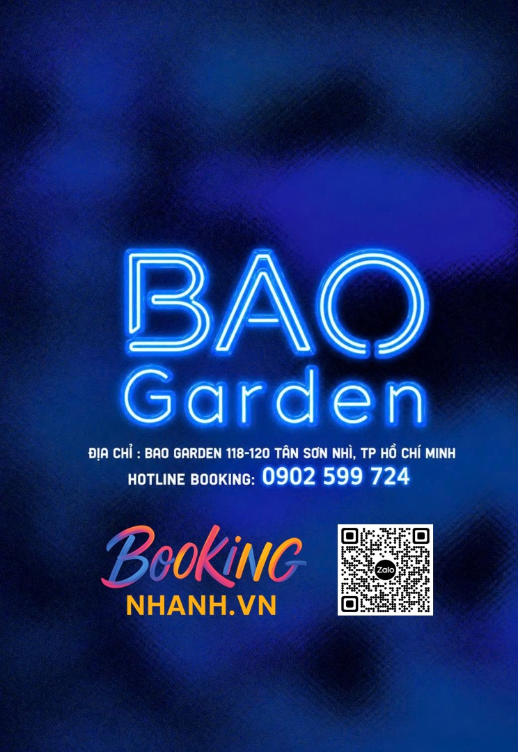 Menu Báo Garden  Booking Nhanh Đặt Bàn
