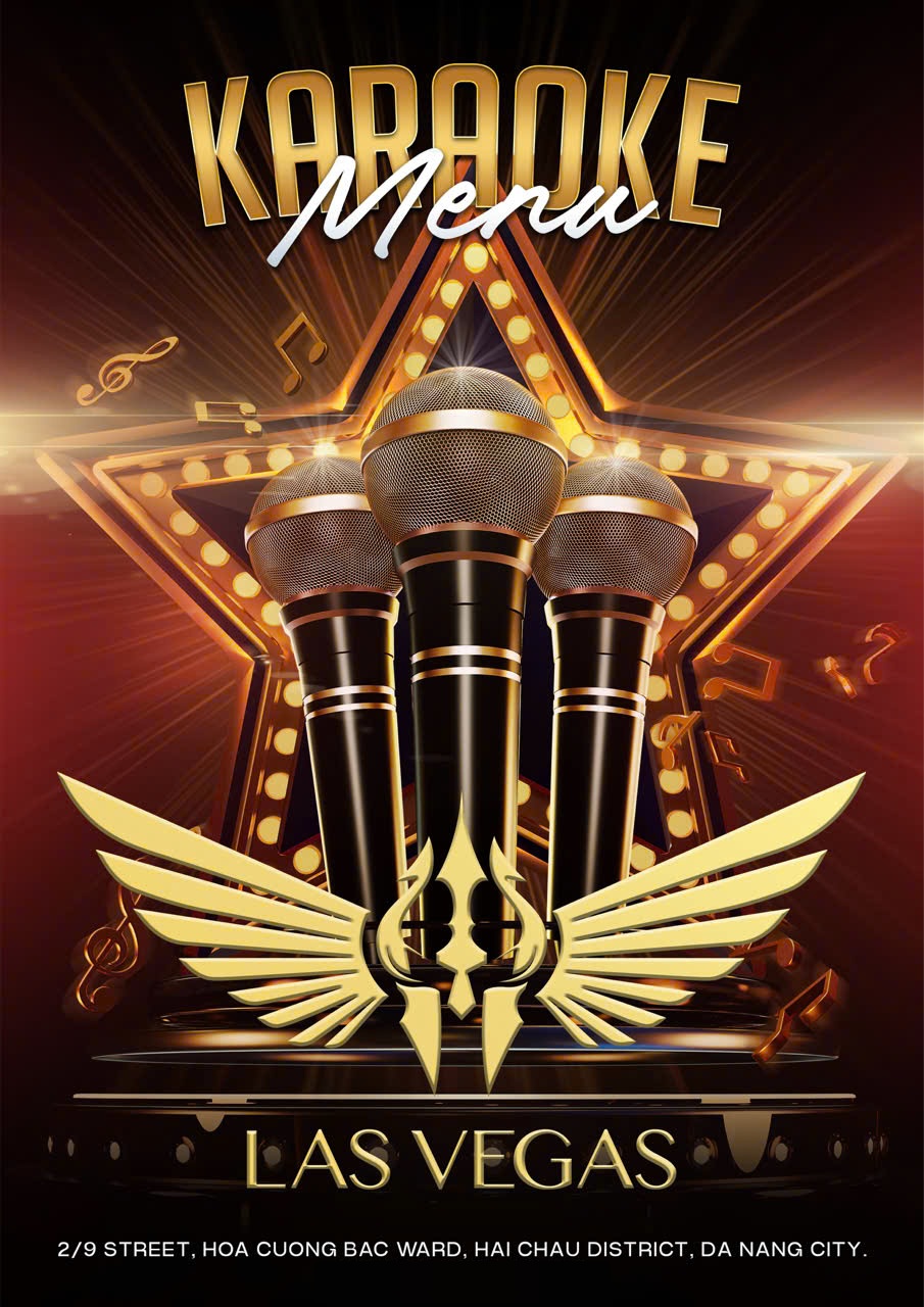 Menu Karaoke KTV Las Vegas VIP
