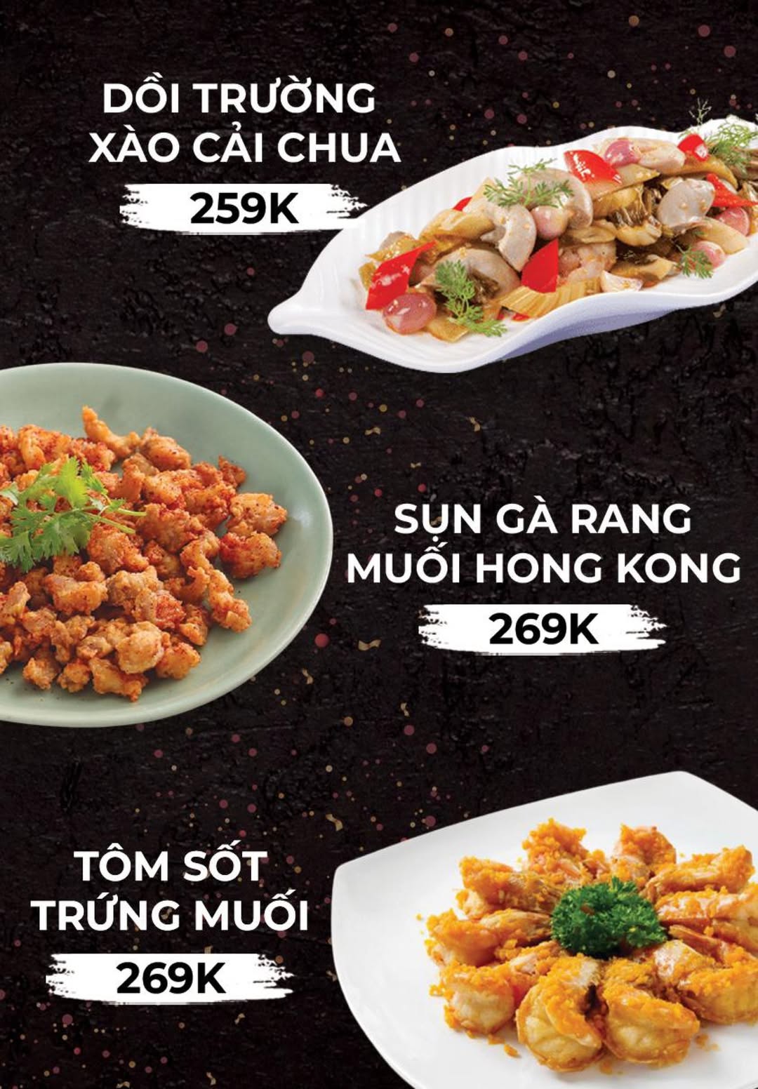 karaoke lucky 2000 thực đơn món ăn