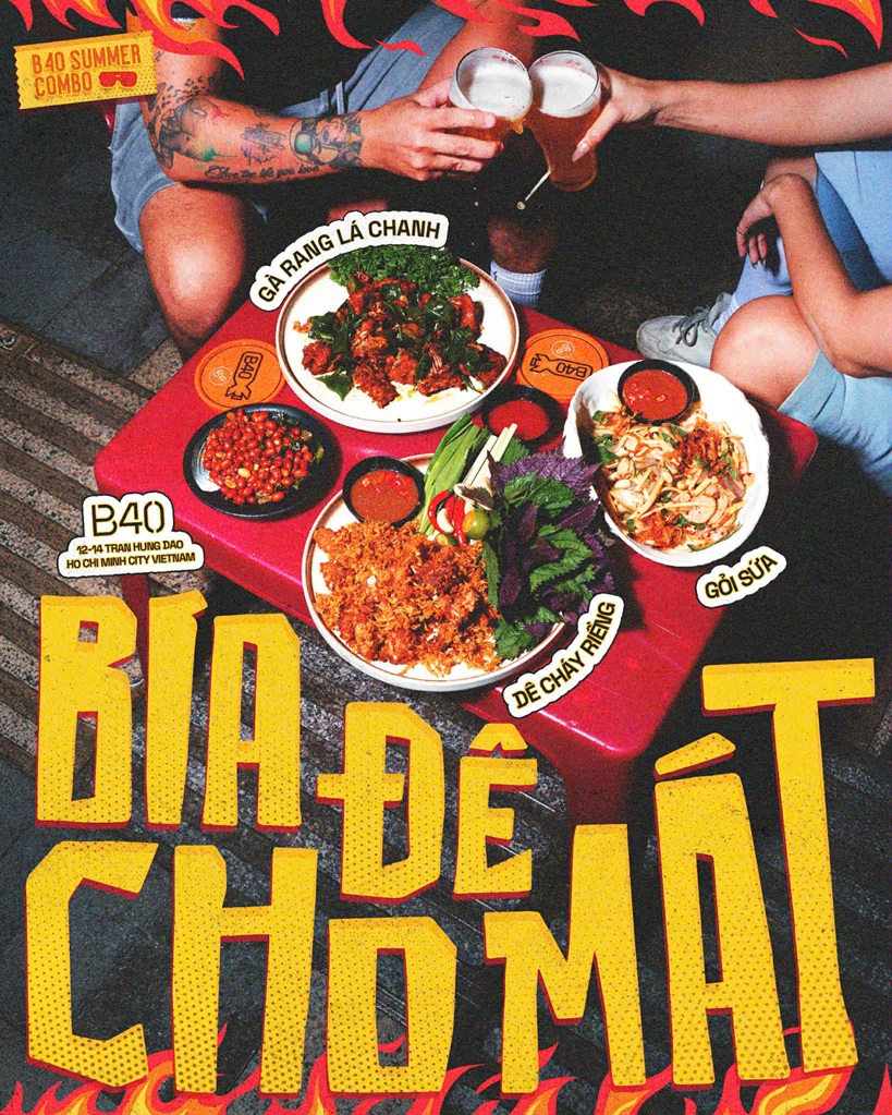 Menu Quán Nhậu B40 Trần Hưng Đạo