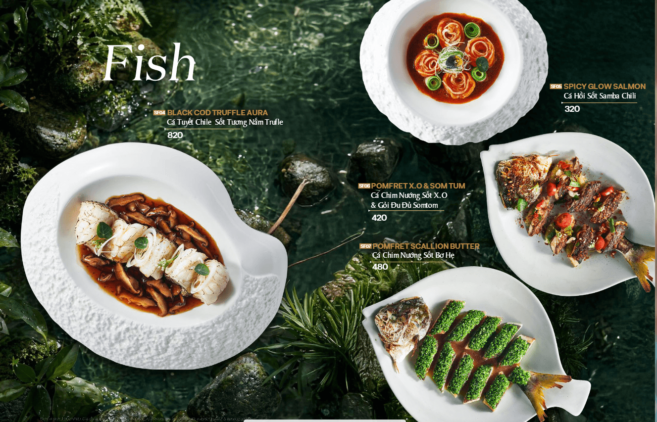 Menu Thực Đơn Palmora Saigon 18 Nguyễn Cư Trinh
