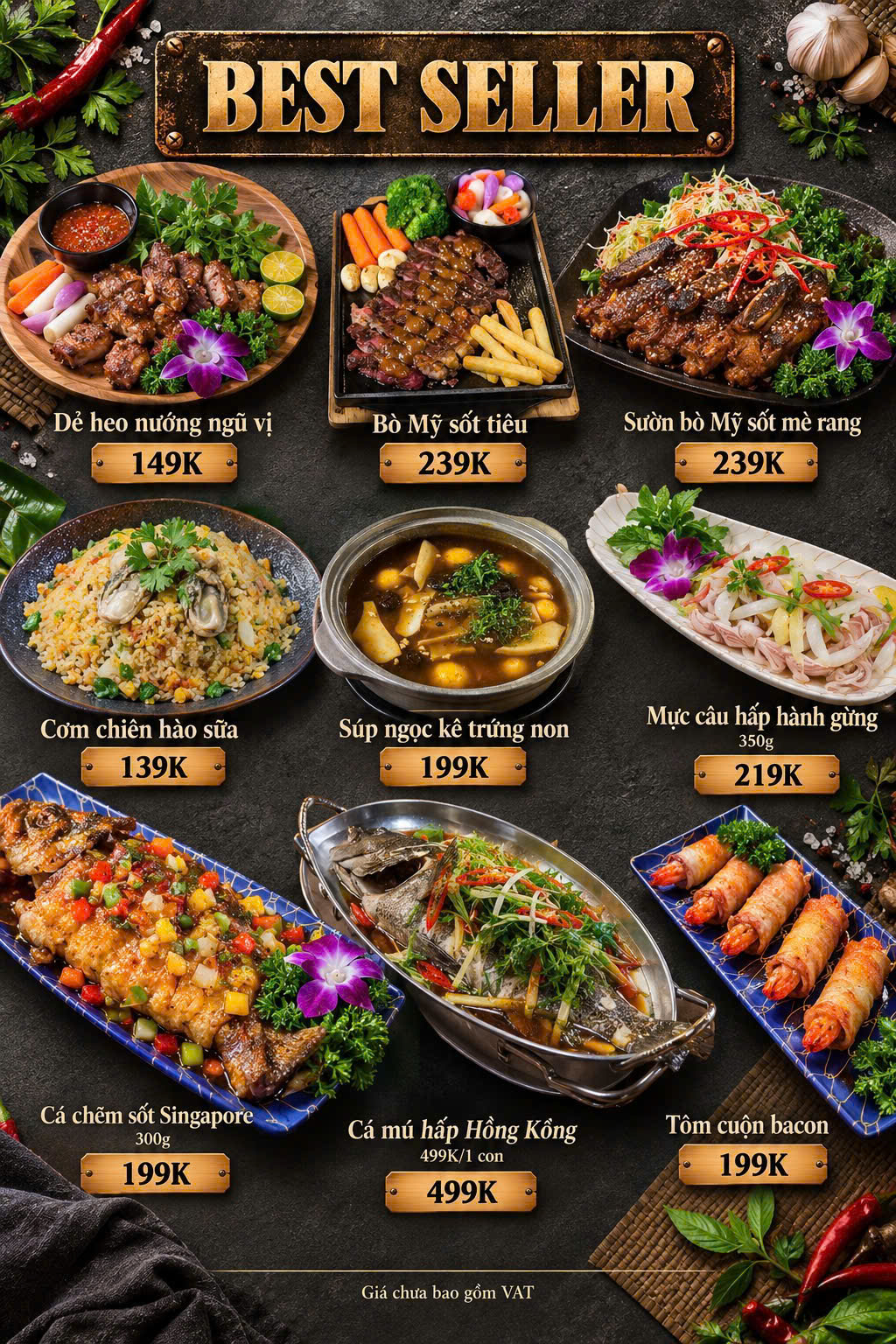 Menu Thực Đơn Món IG Station Booking Đặt Bàn