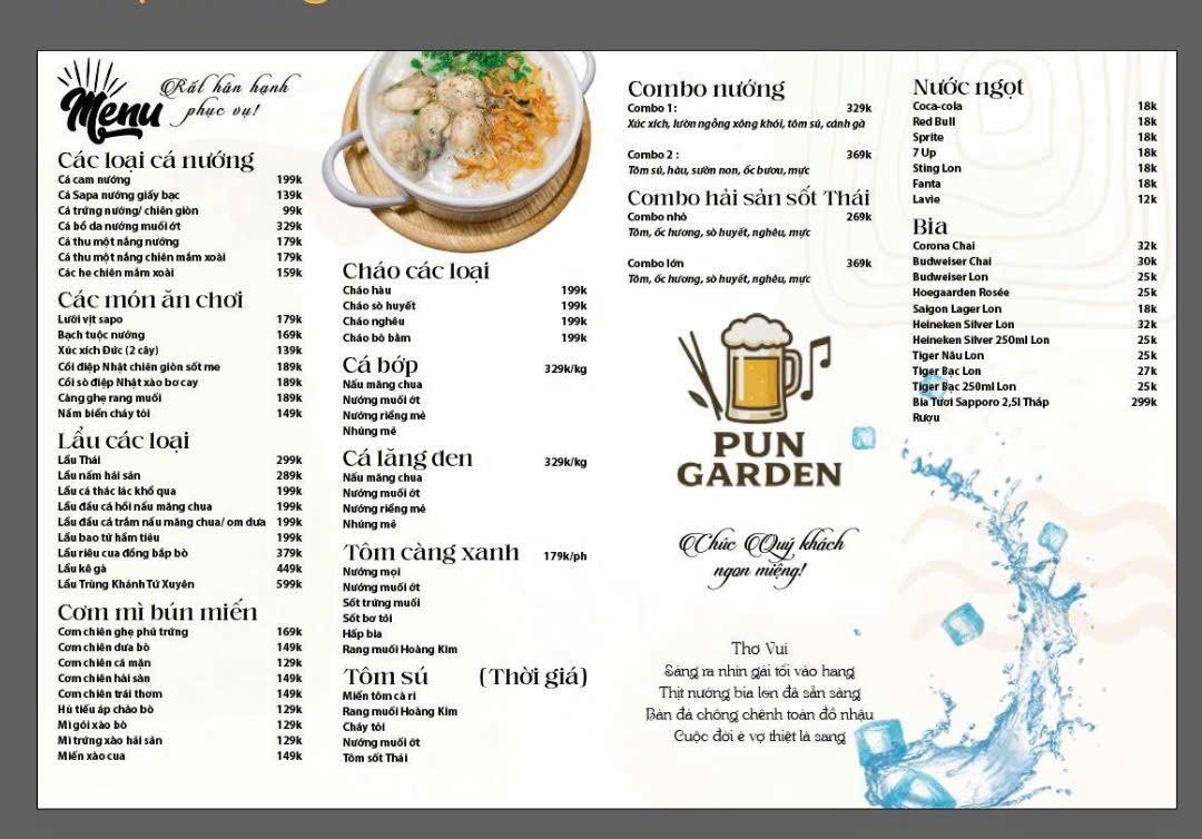 Beer Club Pun Garden 178 Nguyễn Hữu Thọ Quận 7