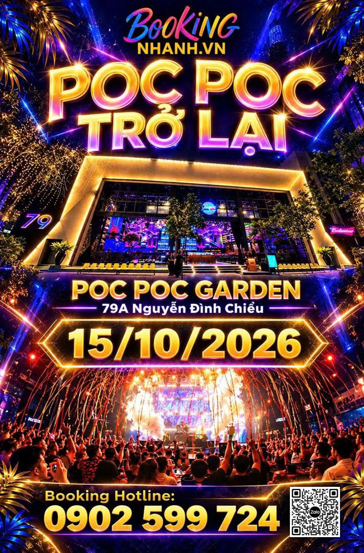 Poc Poc Trở Lại Booking Nhanh Bàn Đẹp Online
