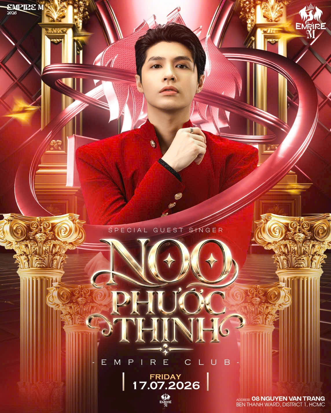 Poster Sự Kiện Event Noo Phước Thịnh Empire Club