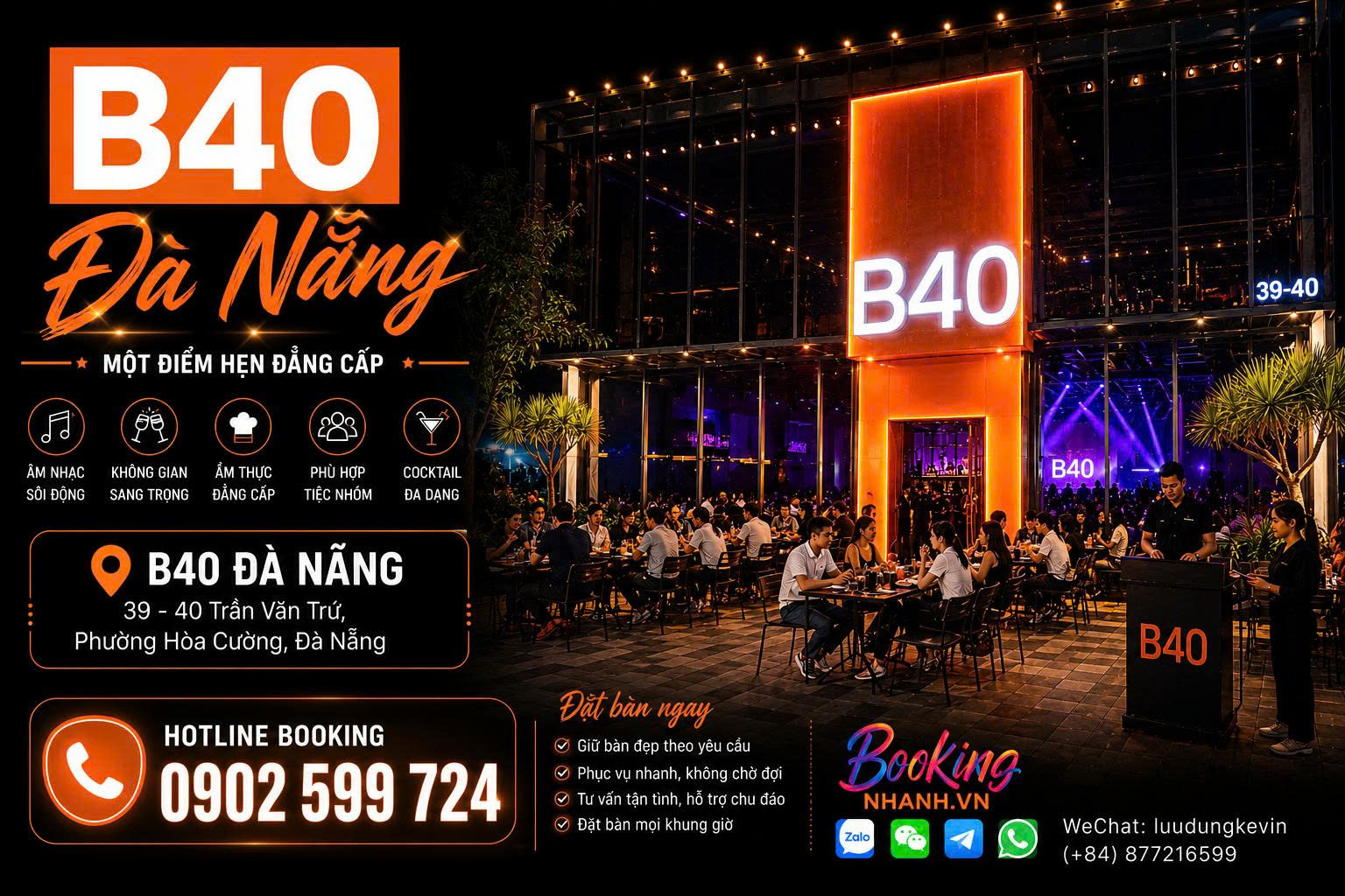 Quán Nhậu B40 Trần Văn Trứ Đà Nẵng