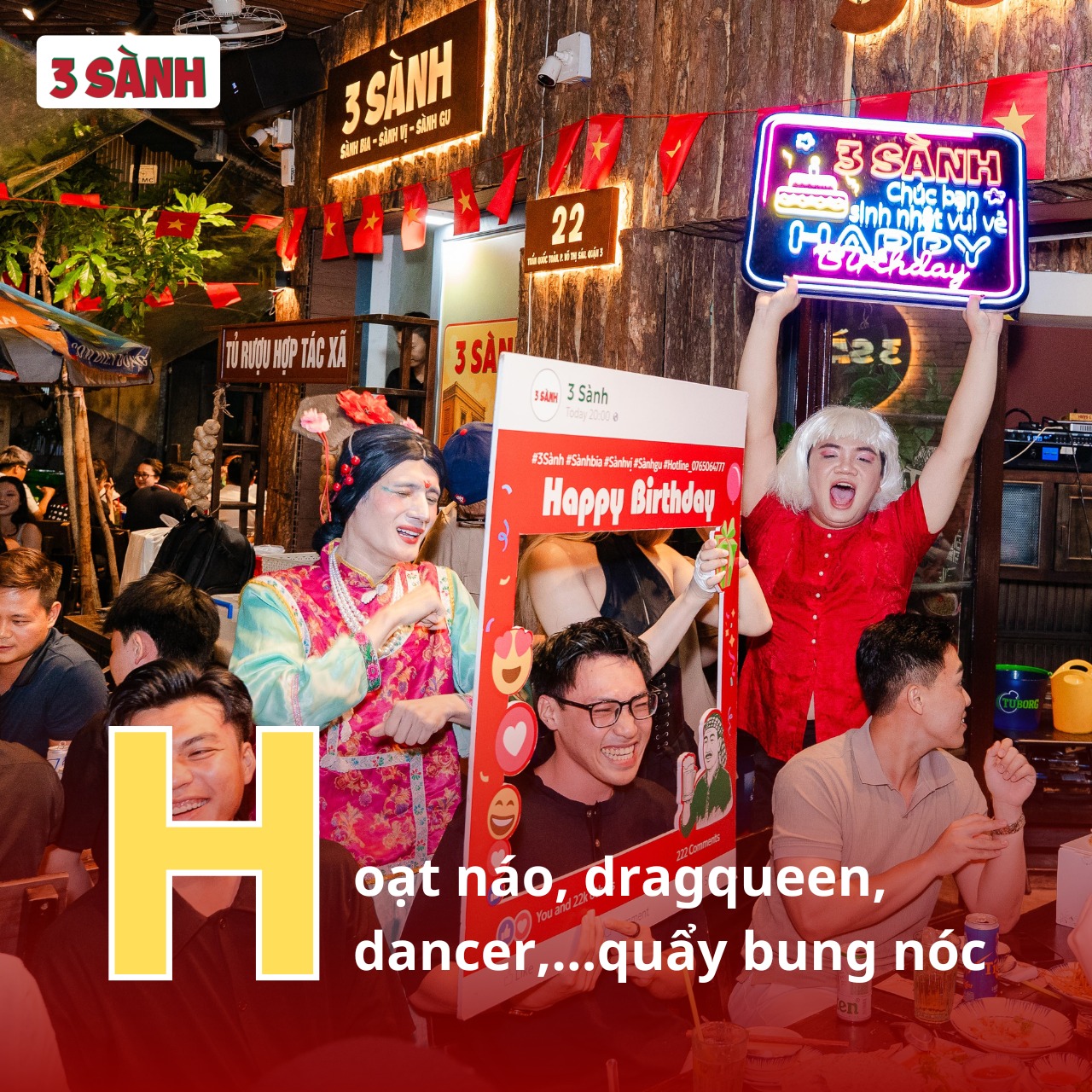 quán nhậu 3 sành plus