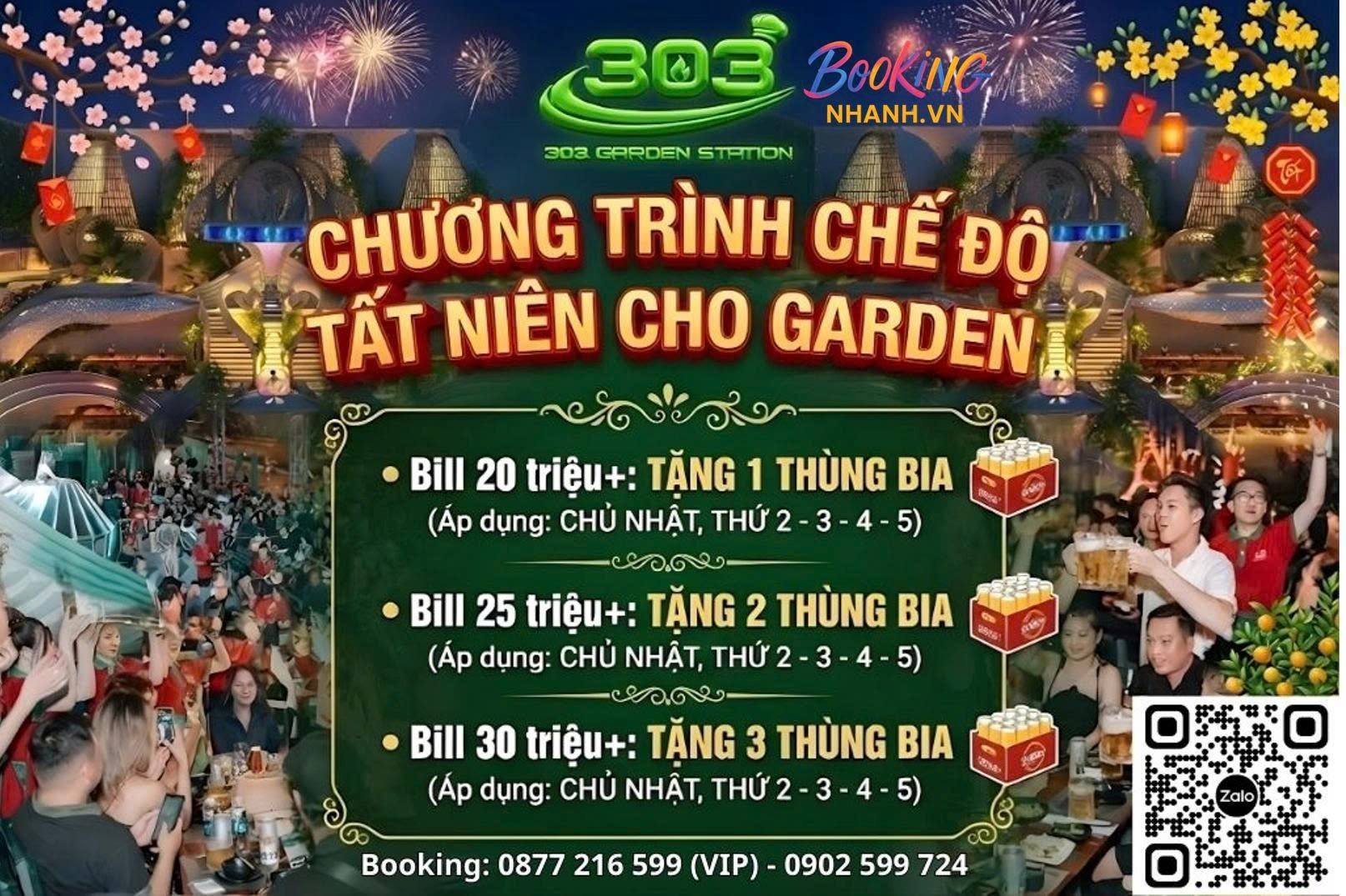 Sự Kiện 303 Garden Station Tất Niên Quà Tặng Booking Nhanh