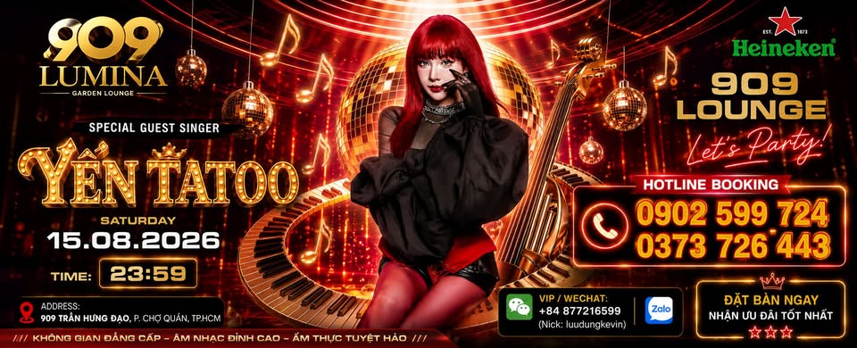 Sự Kiện 909 Lumina Yến Tatoo