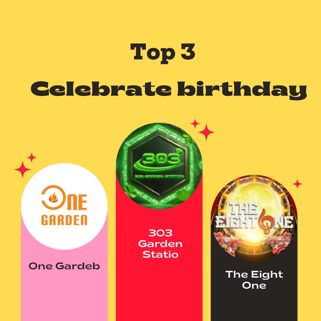 top 3 quán bar tổ chức sinh nhật đẹp