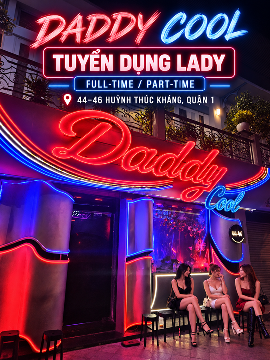 Tuyển Dụng Daddy Cool 44 Huỳnh Thúc Kháng