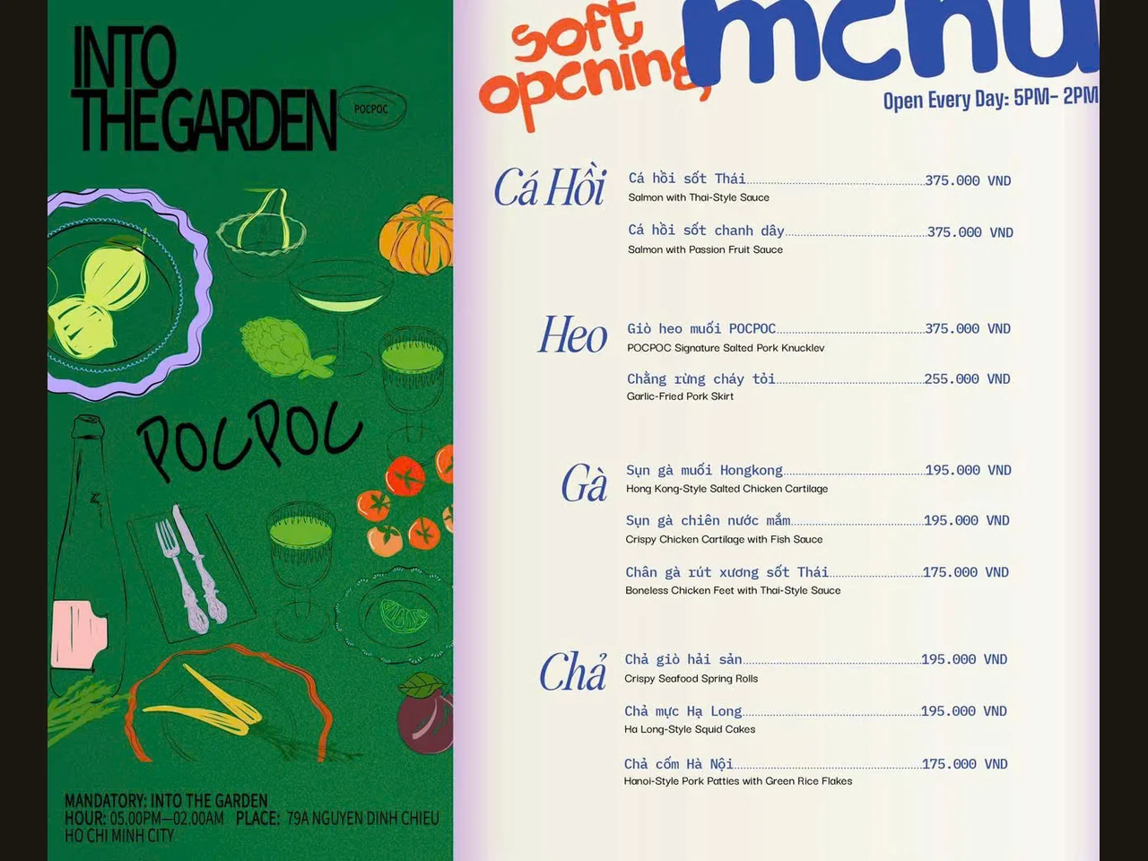Poc Poc Garden - 79A Nguyễn Đình Chiểu