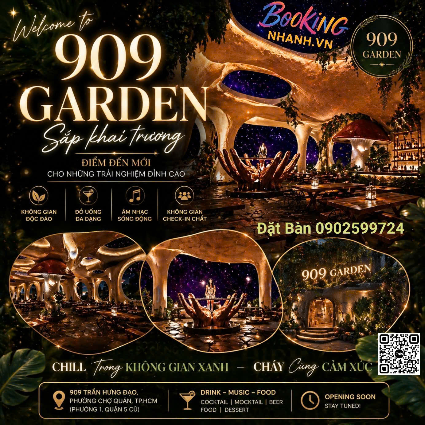 909 Beer Garden Lumina- Trần Hưng Đạo, Quận 5