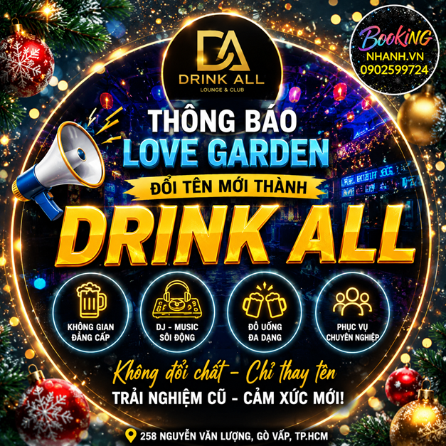 Avatar Thông Báo Love Garden 258 Nguyễn Văn Lượng