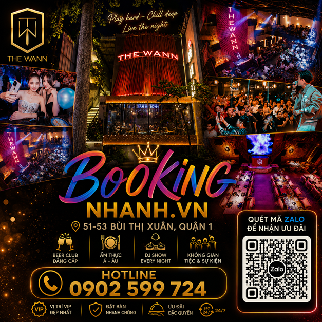 The Wann – 51-53 Bùi Thị Xuân, Quận 1
