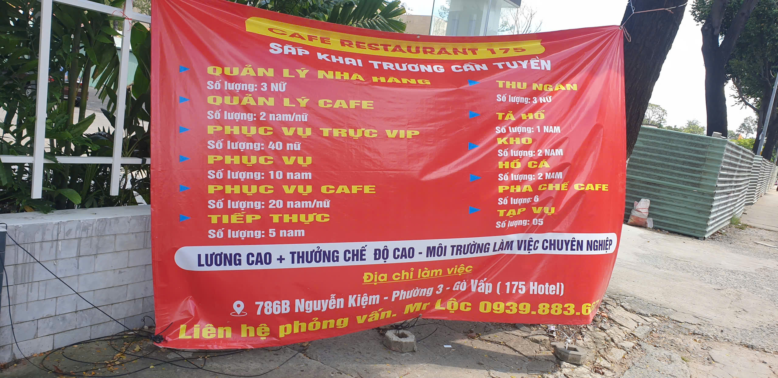 Coffee & Restaurant 175 - Nhà Hàng 786B Nguyễn Kiệm, Quận Gò Vấp
