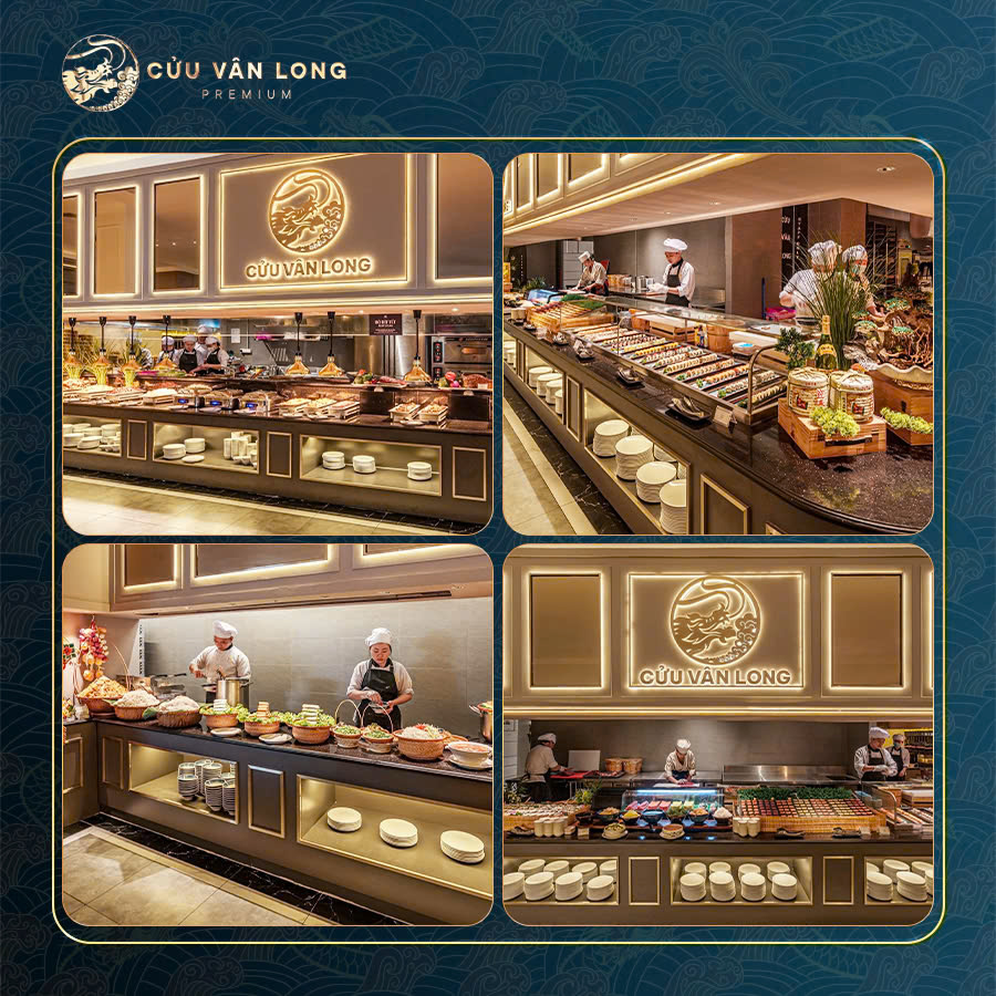 Buffet Cửu Vân Long Premium