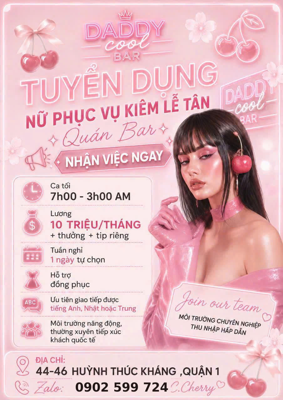 Daddy Cool - TOP HOT Lady Bar - 44 Huynh Thuc Khang