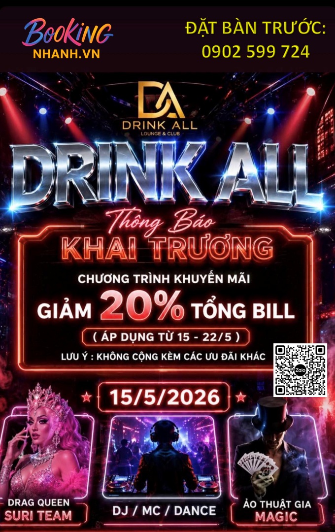 DRINK ALL GARDEN - 258 Nguyễn Văn Lượng