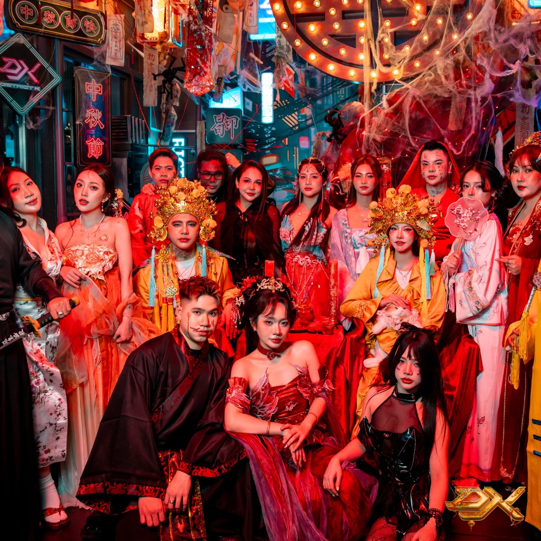 Không gian Halloween tại District K
