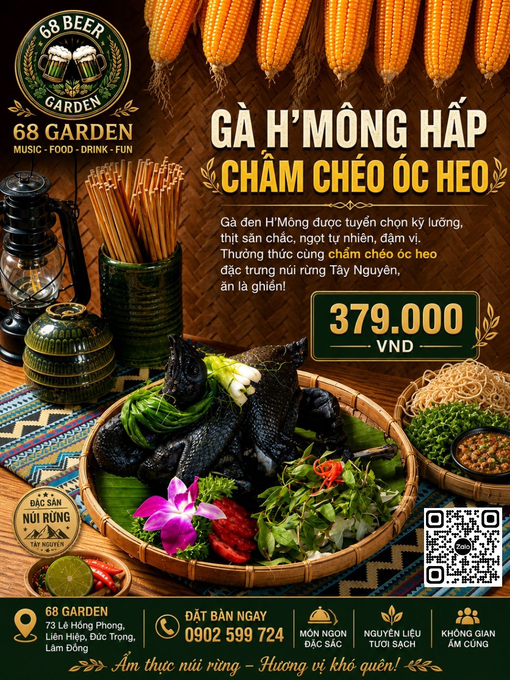 68 Beer Garden - 73 Lê Hồng Phong - Đức Trọng Lâm Đồng