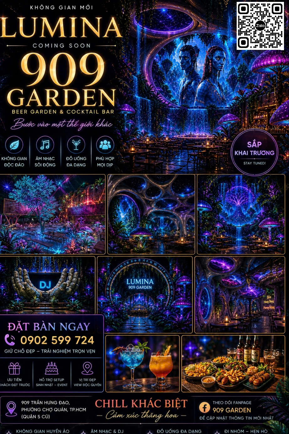 909 Beer Garden Lumina- Trần Hưng Đạo, Quận 5