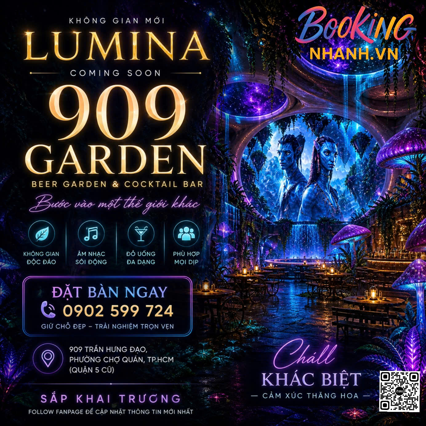 909 Beer Garden Lumina- Trần Hưng Đạo, Quận 5