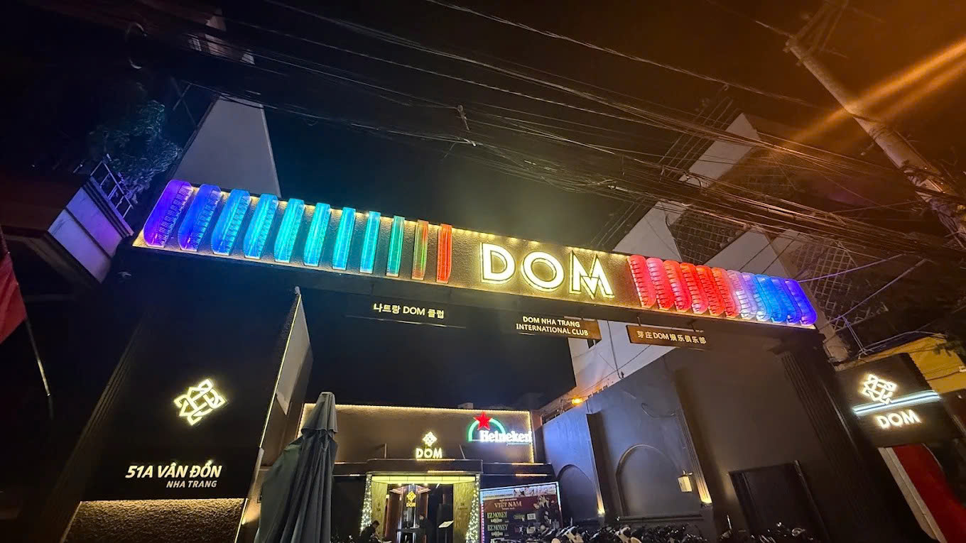 DOM Nha Trang – Nightclub Sôi Động 51A Vân Đồn