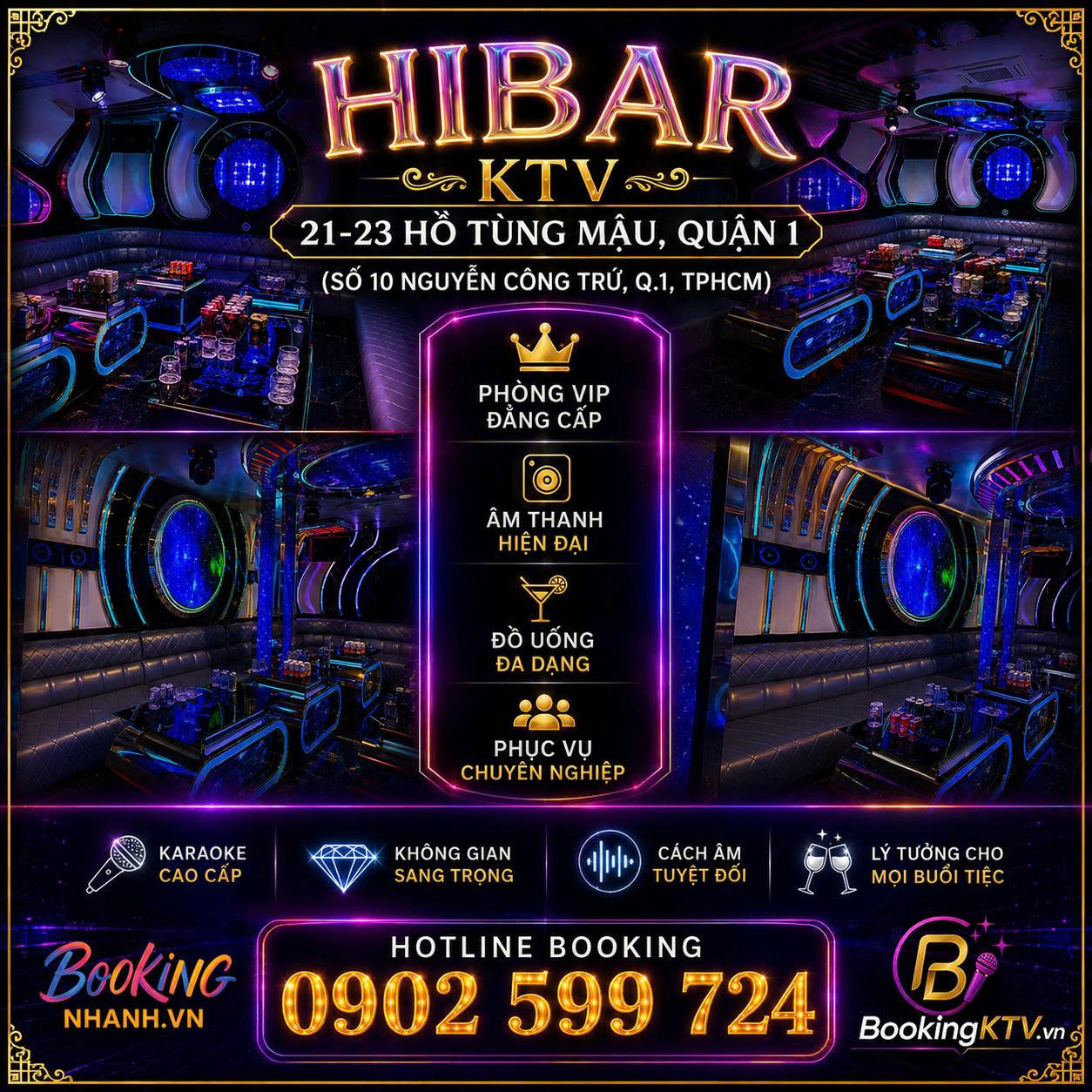 Hình Ảnh Hibar 21 Hồ Tùng Mậu Quận 1