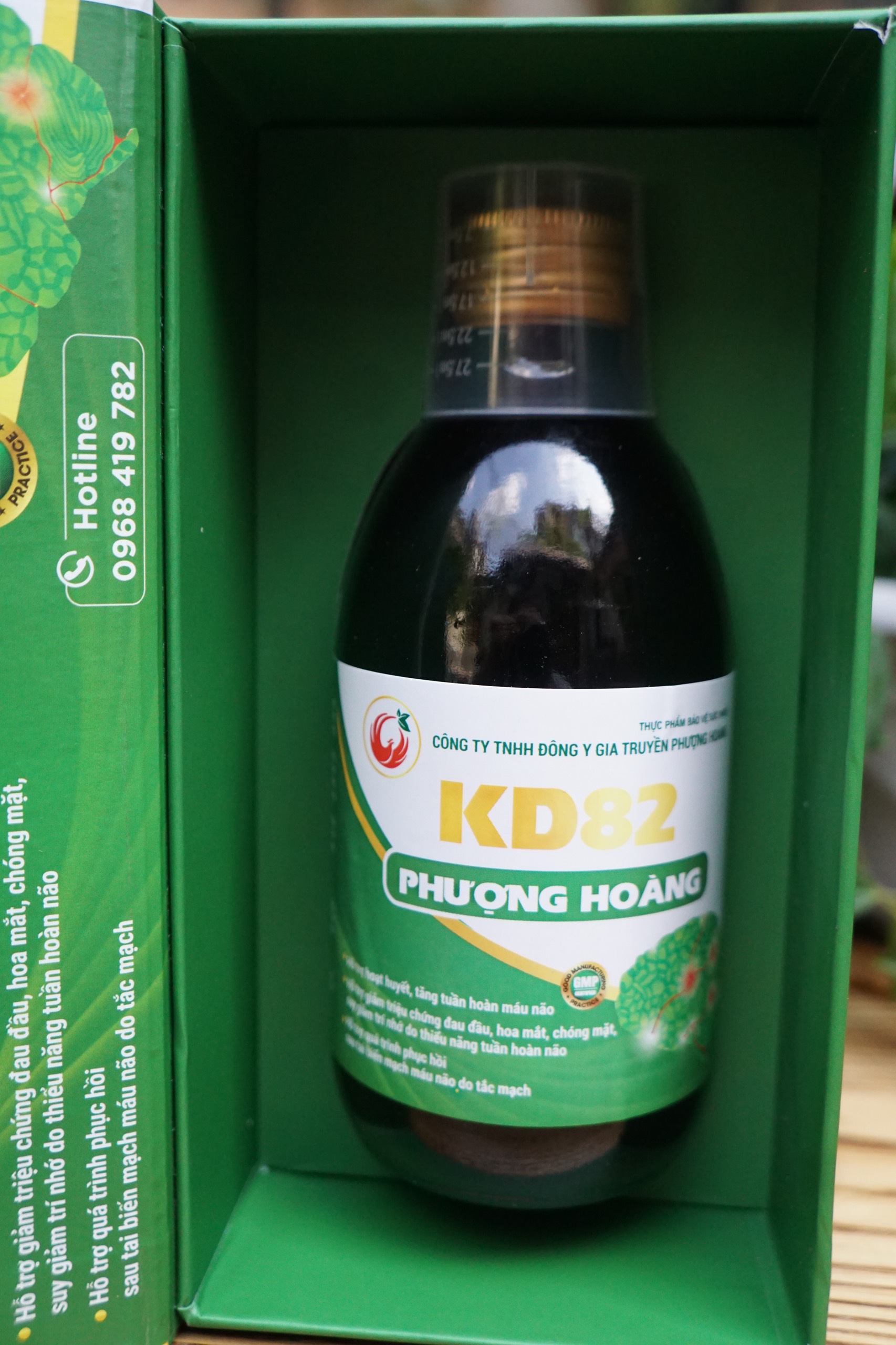 KD82 Phượng Hoàng – Hỗ Trợ Hoạt Huyết, Tăng Tuần Hoàn Máu Não Hiệu Quả