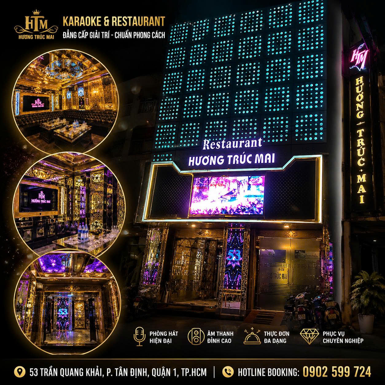 Karaoke Hương Trúc Mai - 53 Trần Quang Khải