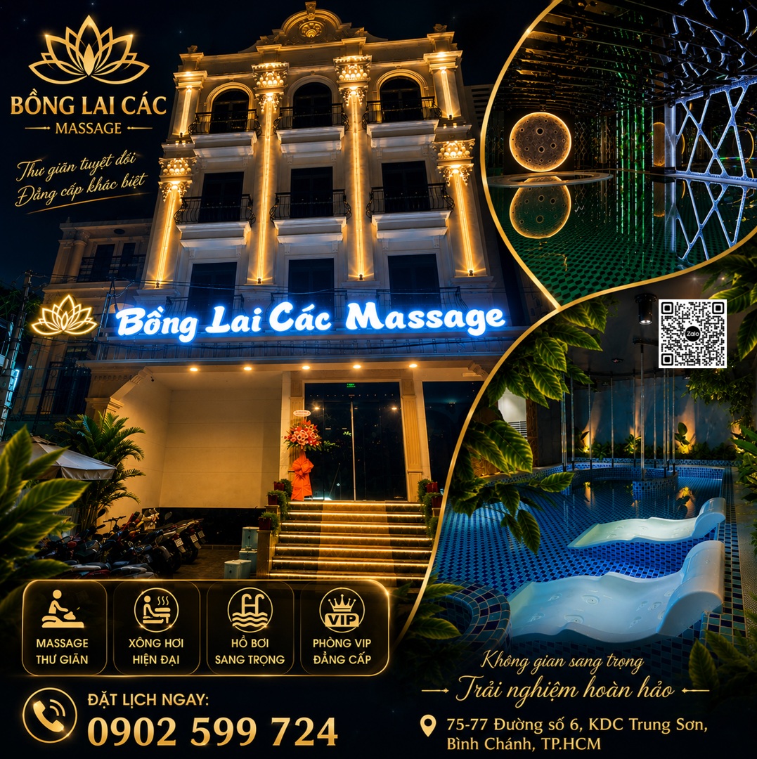Massage Bồng Lai Các - 75-77 Đường 6 KDC Trung Sơn