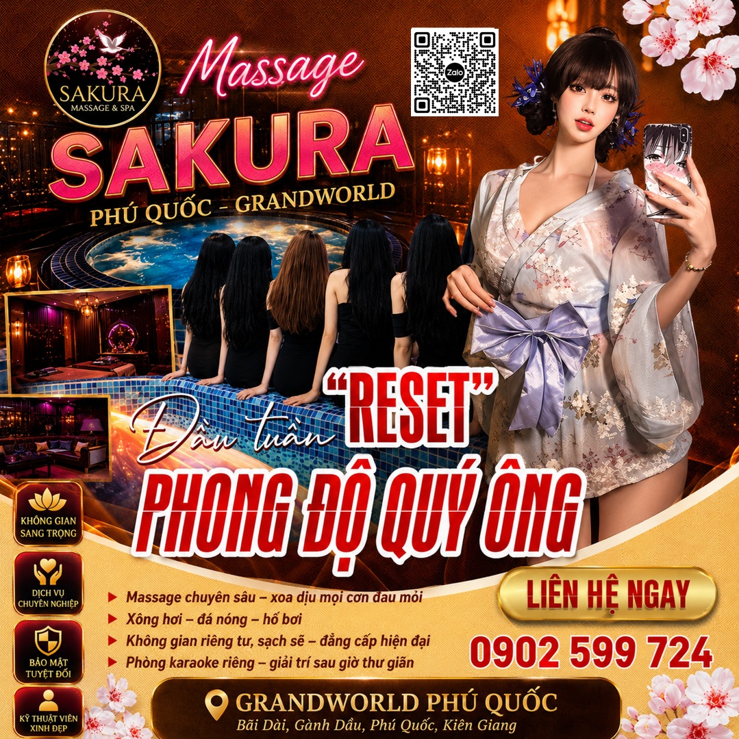 Massage Sakura Phú Quốc - GrandWorld
