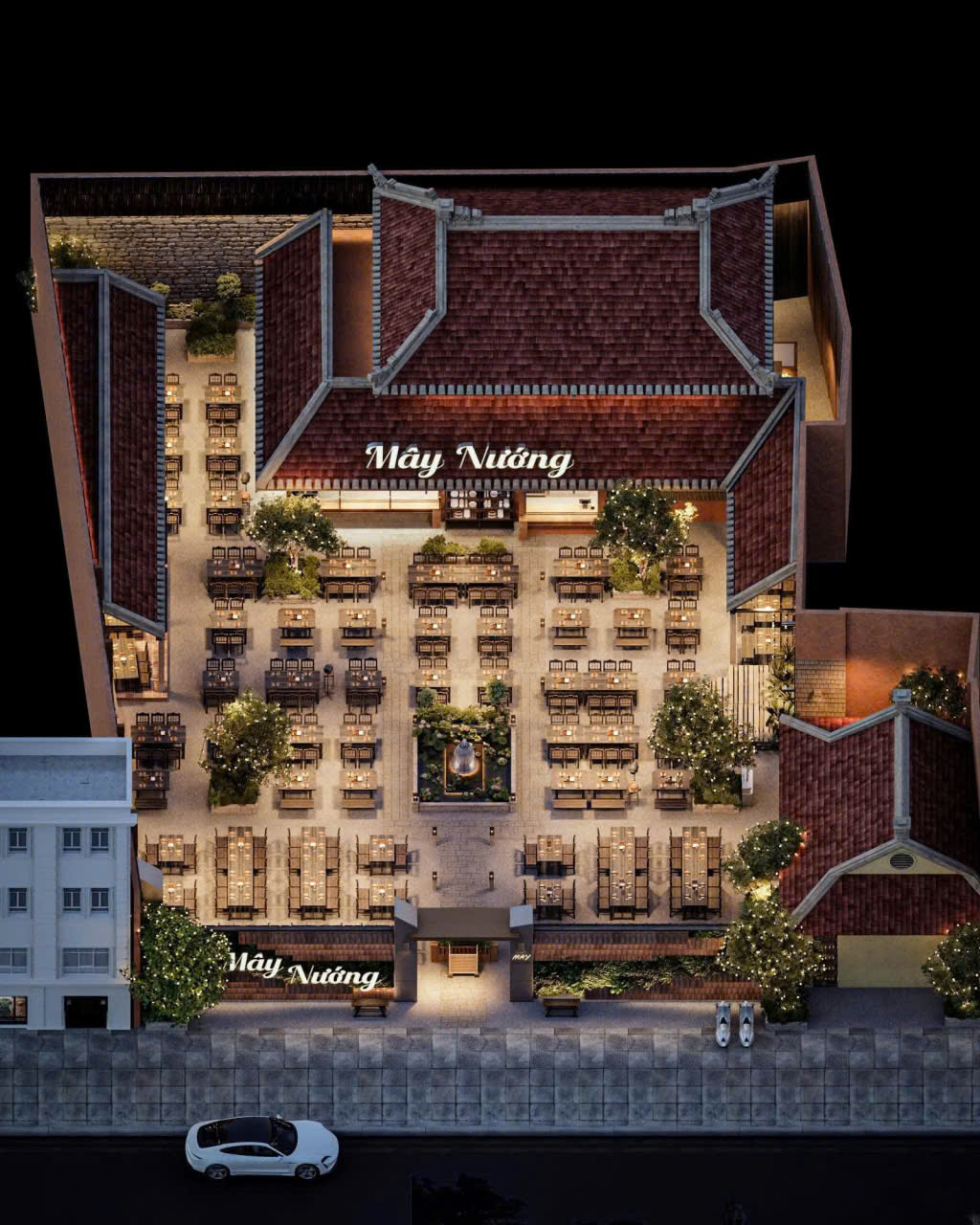 Mây Nướng Restaurant - 1A Đề Thám