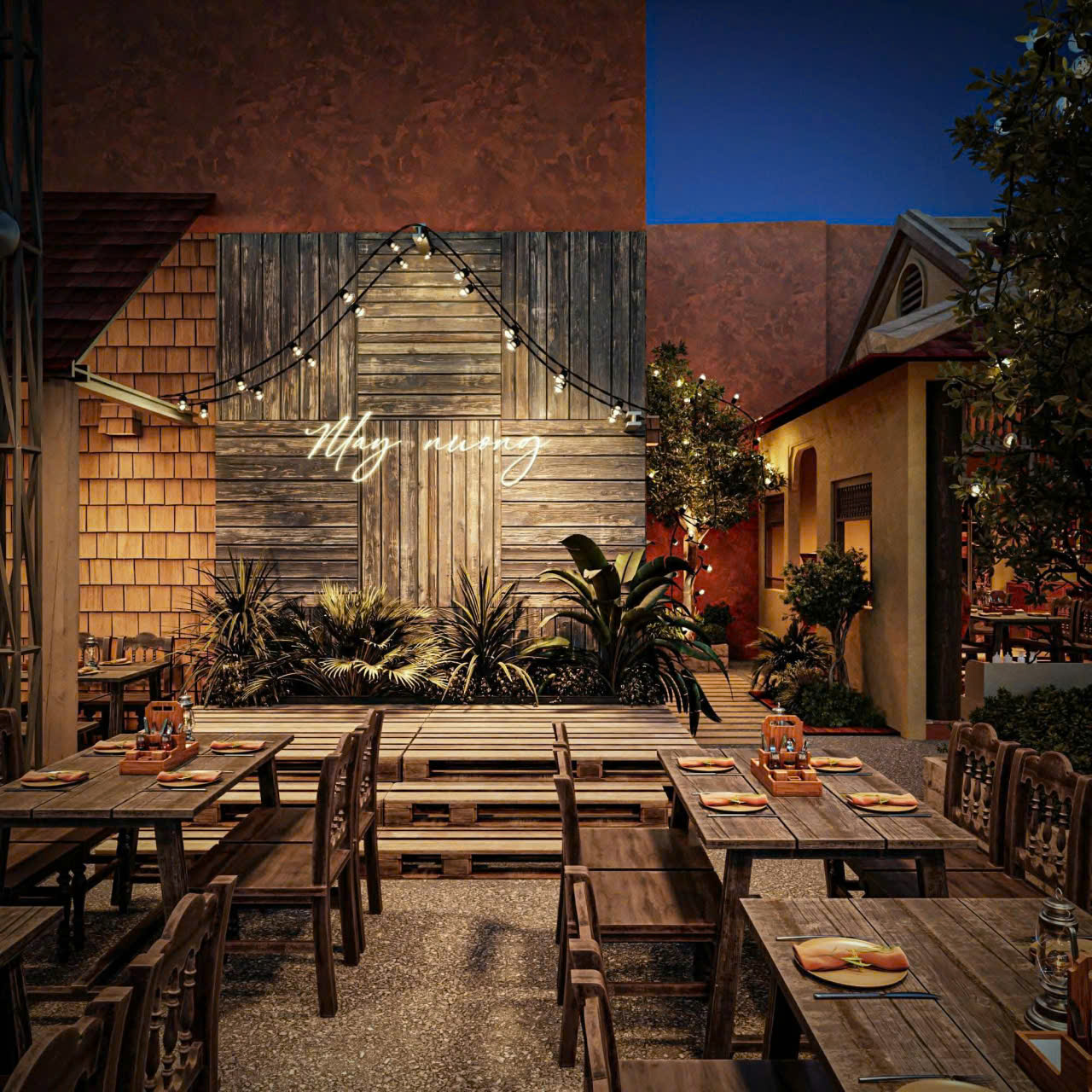 Mây Nướng Restaurant - 1A Đề Thám