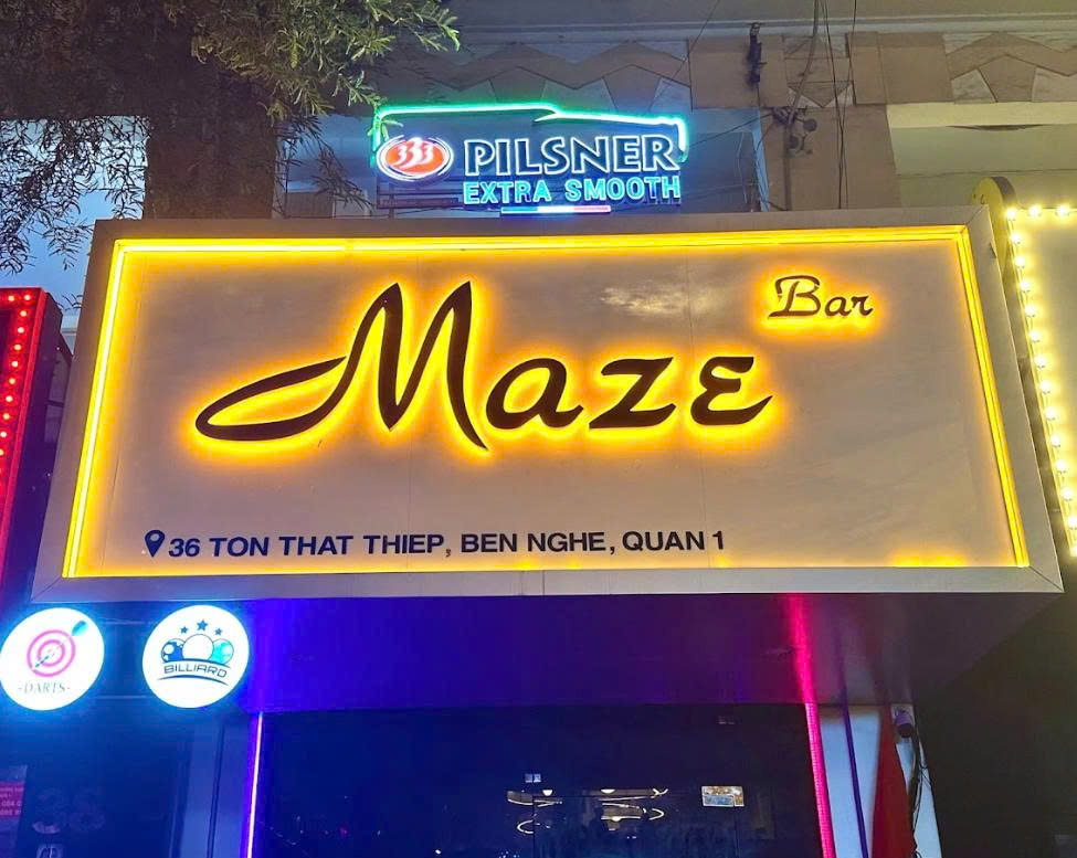 Maze Bar Darts & Pool - 36 Tôn Thất Thiệp, Quận 1