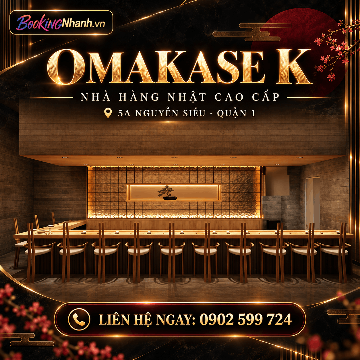 Omakase K – Trải Nghiệm Ẩm Thực Nhật Cao Cấp Tại 5A Nguyễn Siêu