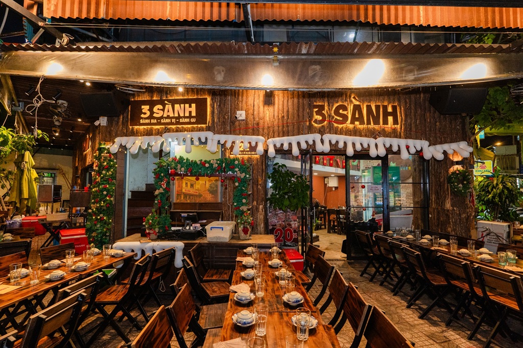 Quán 3 Sành - 22 Đường Trần Quốc Toản, Quận 3, TP.HCM
