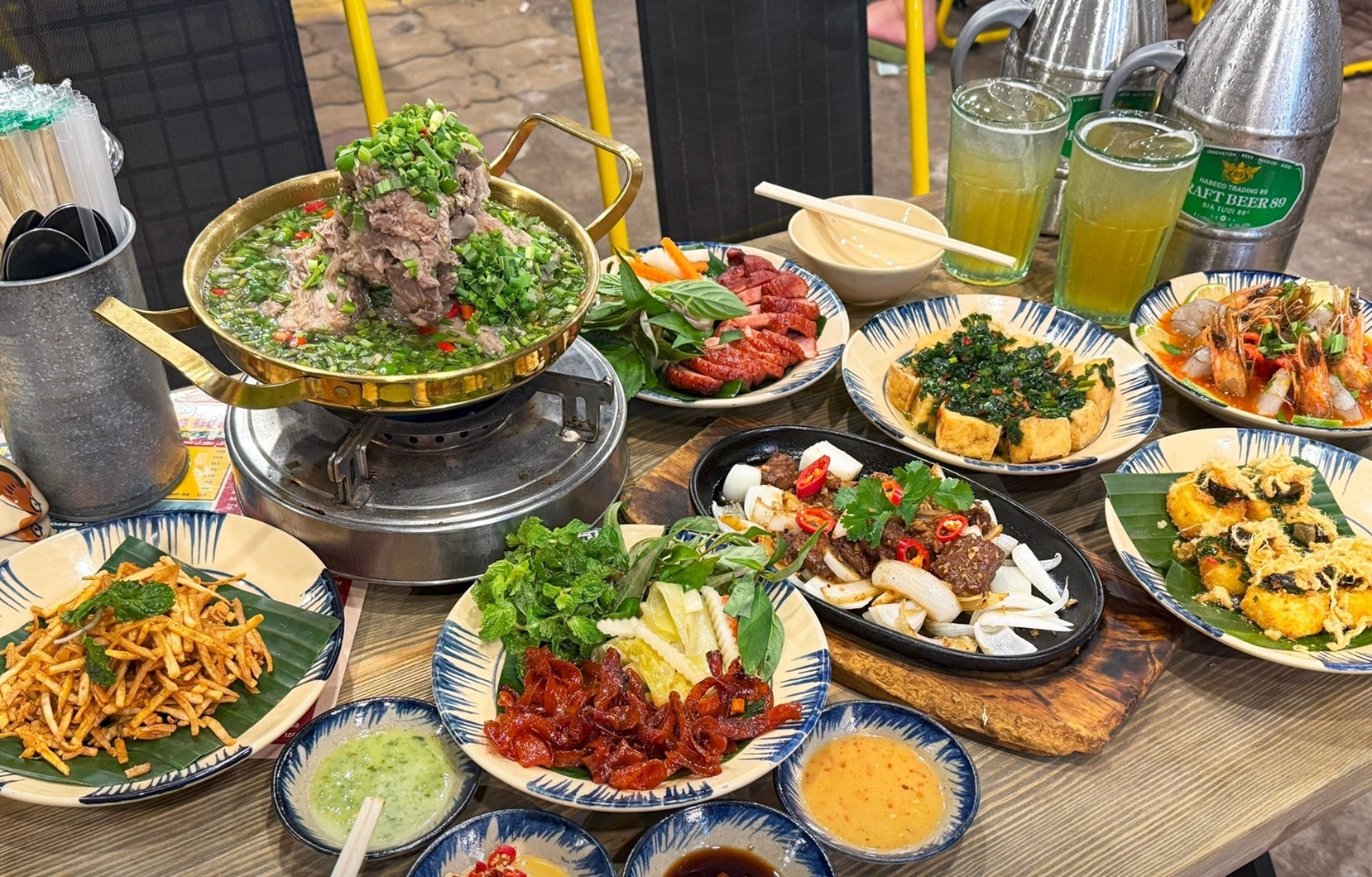 Quán OK Bồ Nướng - Khô & Beer Ngon Rẻ tại 262 Lý Thường Kiệt, Quận 10