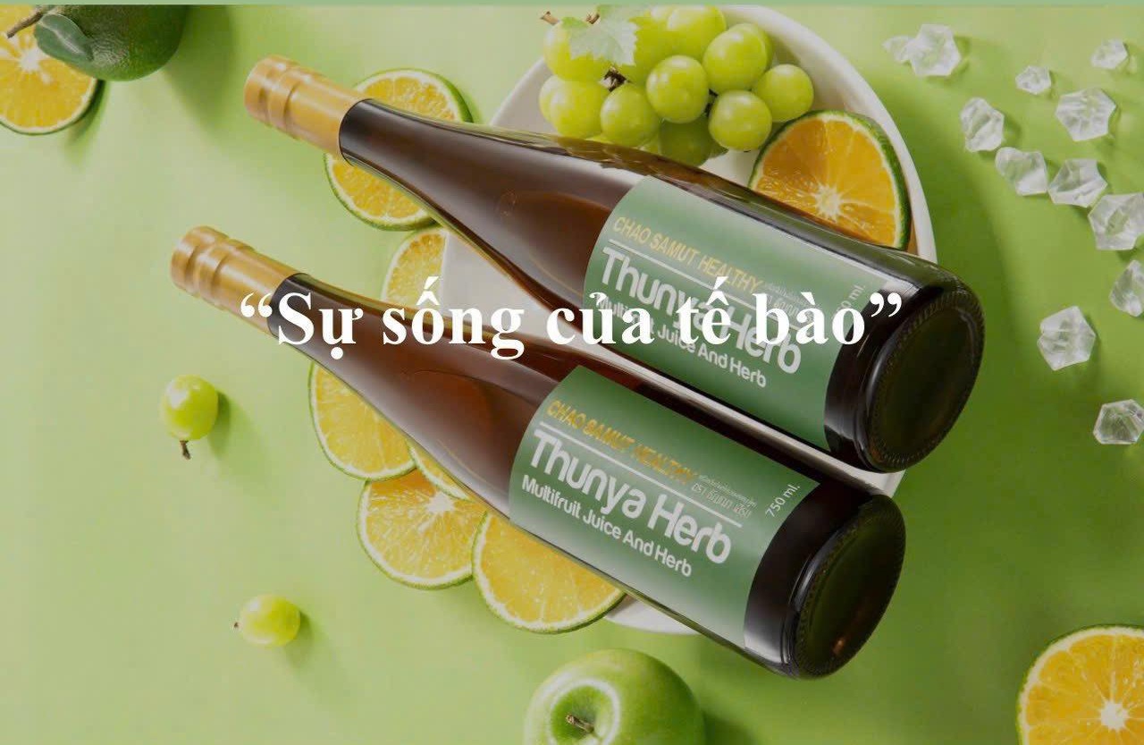 Thunya Herb - Nước Enzyme 100% Chiết Xuất từ Hoa Quả và Thảo Dược
